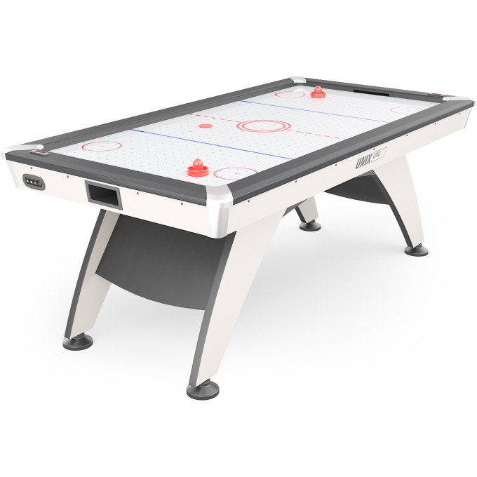 Игровой стол UNIX LINE АЭРОХОККЕЙ (214х112 cм) White GTH214X112EWT