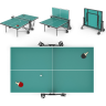 Теннисный стол UNIX LINE COMPACT OUTDOOR 6 mm ACP, Green TT6COUTGR